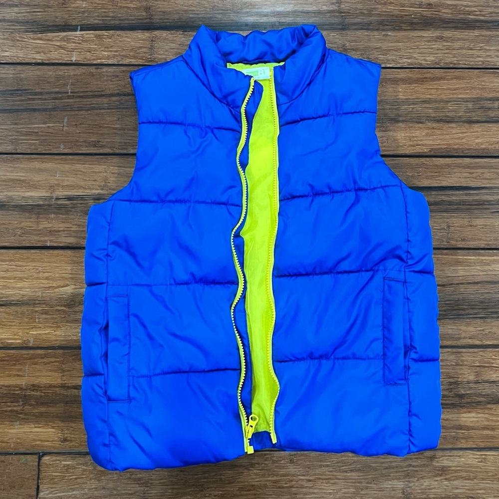 Boys Med 7/8 Blue vest